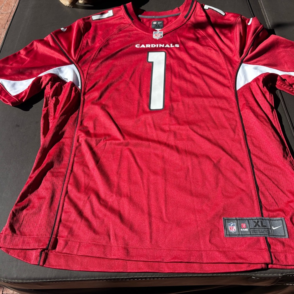 Men's Kyler Murray Nike On-Field Arizona Cardinals Red NFL Jersey Size XL